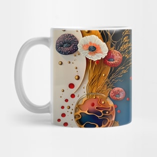 Poppies in a Vase Mug